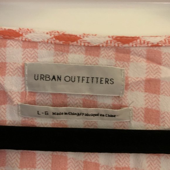 Urban Outfitters Peach Gingham Dress - Picture 5 of 5